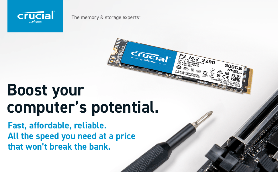 Boost your computer’s potential.
