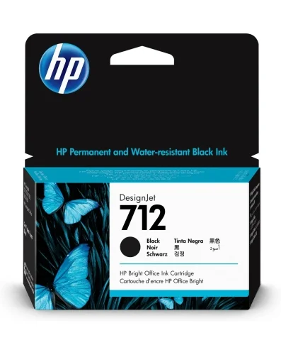 HP 712 STD BLK INK 38ML (T200 / 600)