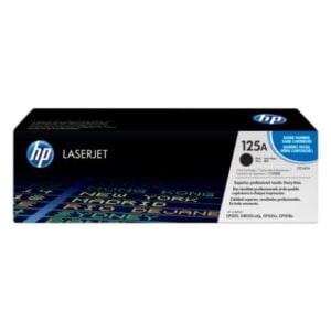 HP 125A Black Toner Cartridge 2,200 Pages Original CB540A Single-pack
