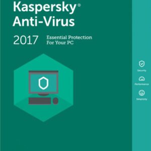 Kaspersky Antivirus 2020+ 1+1 Dev 1 Year Dvd