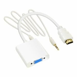 Parrot Adaptor HDMI To VGA With Audio Converter