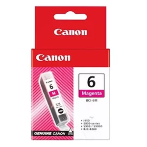 Canon Original BCI-6M Magenta Ink Tank BJC8200/S800/820