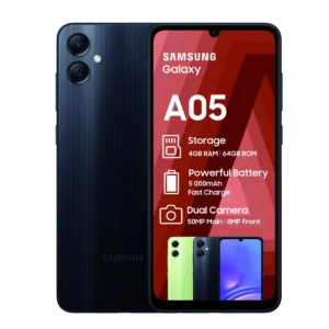 Samsung Galaxy A05 (64GB, LTE, Dual Sim) Smartphone