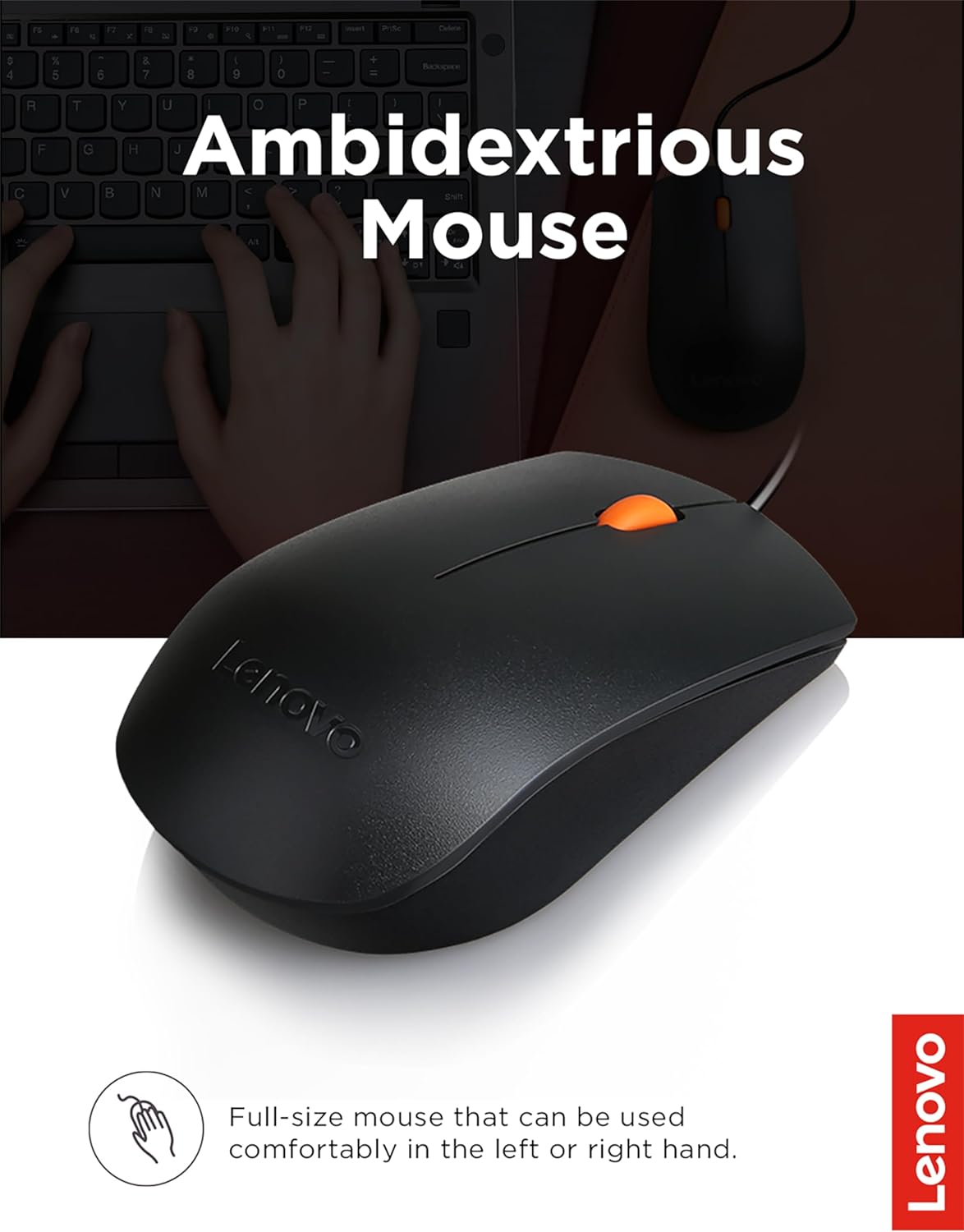 Lenovo 300 USB Combo Keyboard & Mouse - Image 4