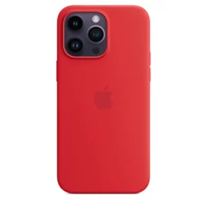 Apple iPhone 14 Pro Max Silicone Case Red