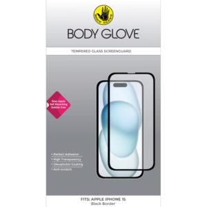 Body Glove Tempered Glass for iPhone 15