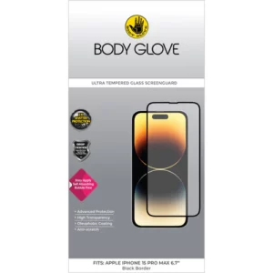 Body Glove Ultra Tempered Glass Screen Protector - Apple iPhone 15 Pro Max