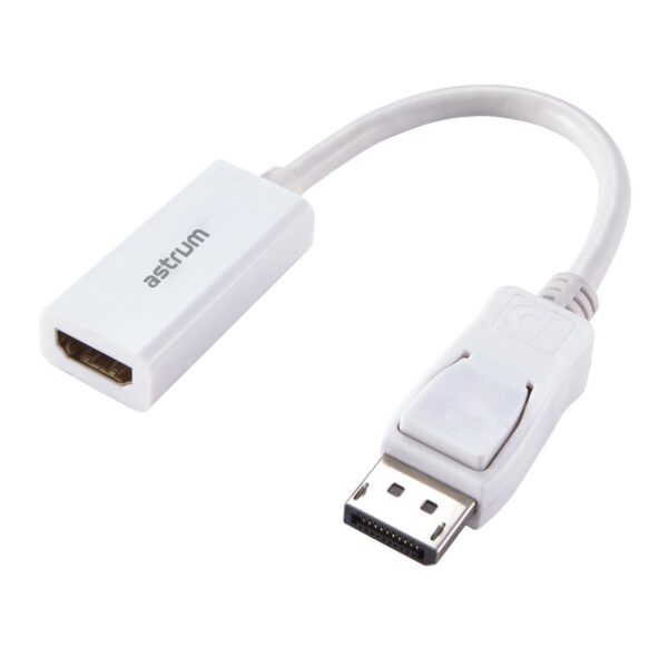 Astrum DA210 Display Port Male to HDMI Female Active Adapter