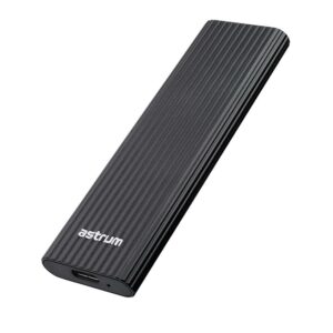 Astrum EN100 NVME M.2 USB-C SATA SSD Enclosure