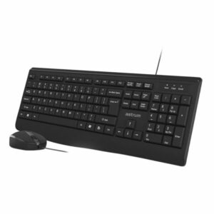 Astrum KC100 Wired Keyboard and Mouse Deskset Combo