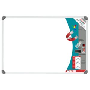 Parrot Slimline Magnetic Whiteboard 1200 by 900mm - Retail