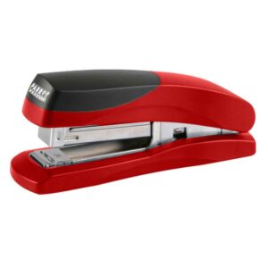 Parrot Plastic Medium Desktop Staplers 105*(24/6 26/6) - Red 20 Pages