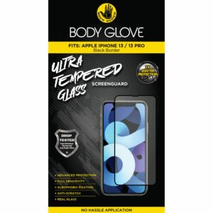 Body Glove iPhone 13/ Pro Ultra Tempered Screenguard - Black