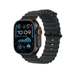 Apple Watch Ultra 2 GPS + Cellular 49mm Black Titanium Case with Black Ocean Band