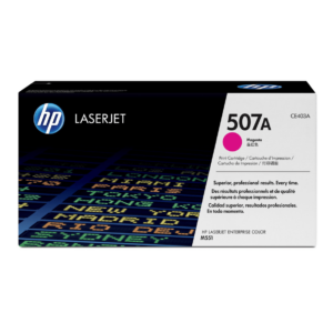 HP 507A Magenta Toner Cartridge 6,000 Pages Original CE403A Single-pack